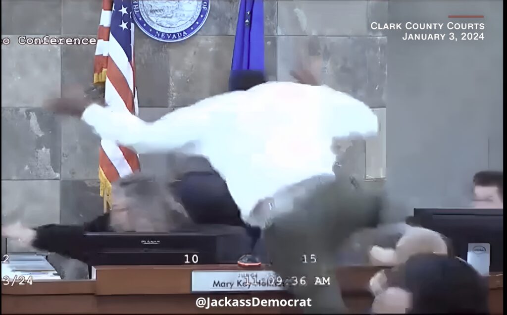 Courtroom Violence On The Rise