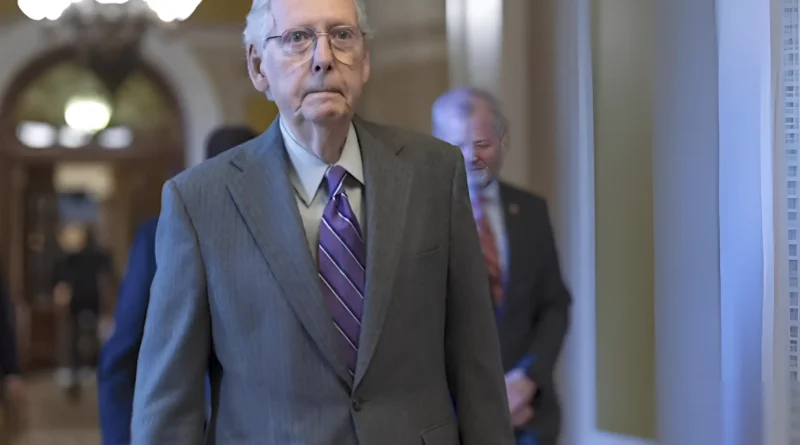 Mitch McConnell Steps Down