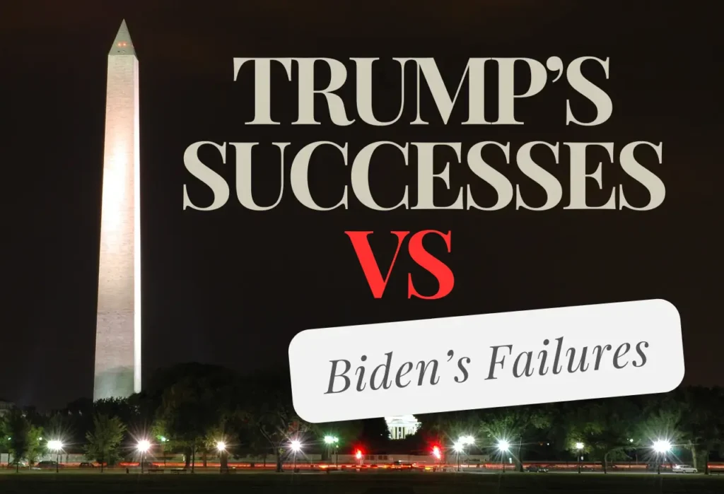 How Trump Successes Compare To The Biden Failures