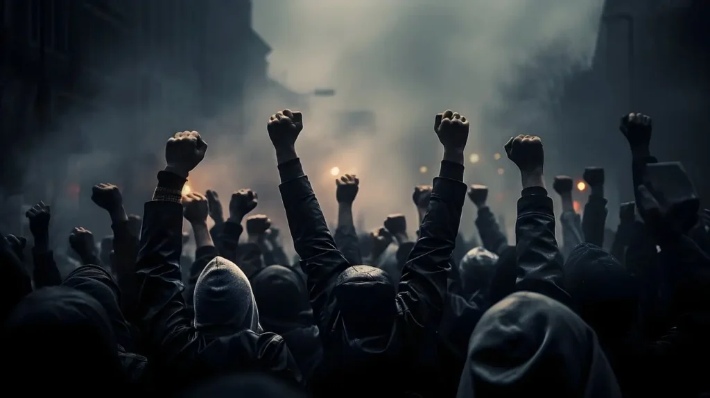Violent Clashes at DNC Chicago 2024 1 Violent Clashes at DNC Chicago 2024