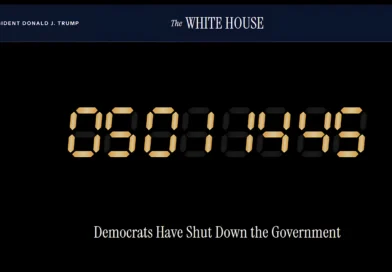Democrat Government Shutdown Clock