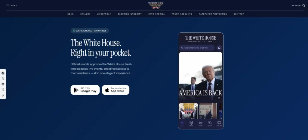 white house official app